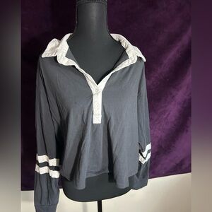 Torrid Black and Cream Garment